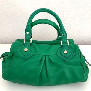 Marc by Marc Jacobs Classic Q - Baby Groovee Green Leather Satchel